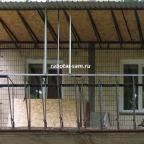 Изготовление правильного металлического каркаса под сайдинг на балконе